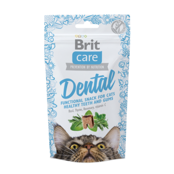 BRIT CARE FUNCTIONAL DENTAL ΓΑΤΑΣ 50gr BRIT CARE FUNCTIONAL DENTAL ΓΑΤΑΣ 50gr